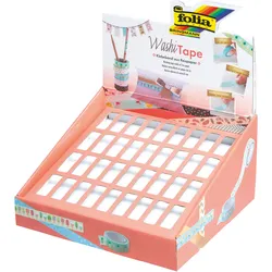 Folia, Washi Tape, Deko-Klebeband Washi-Tape HOTFOIL, Thekendisplay