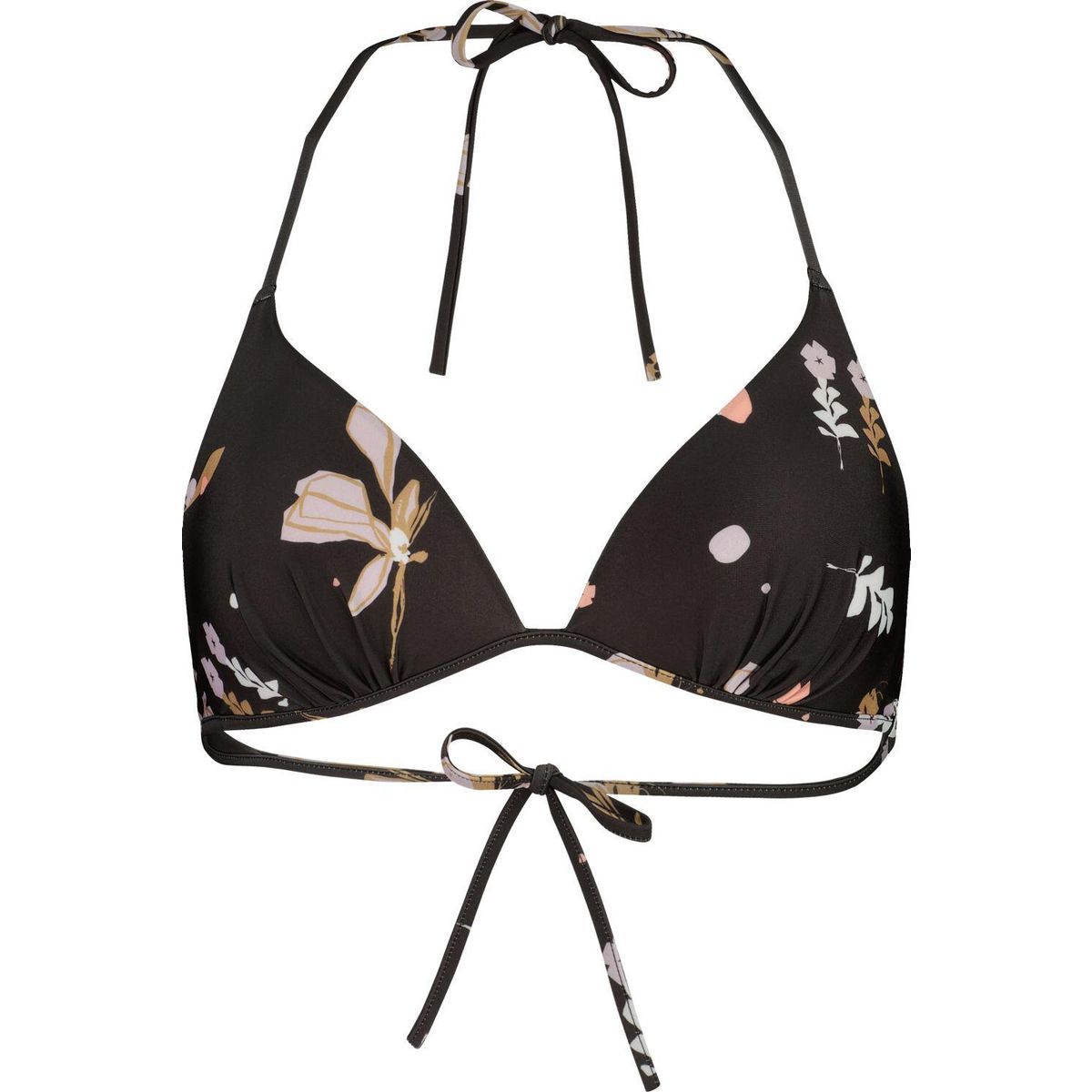 Maloja MattseeM. Top deep black flora (8858) XL 37305-1-8858-XL