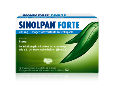 Engelhard Arzneimittel GmbH & Co.KG SINOLPAN forte 200 mg magensaftres.Weichkapseln 50 St 13816950