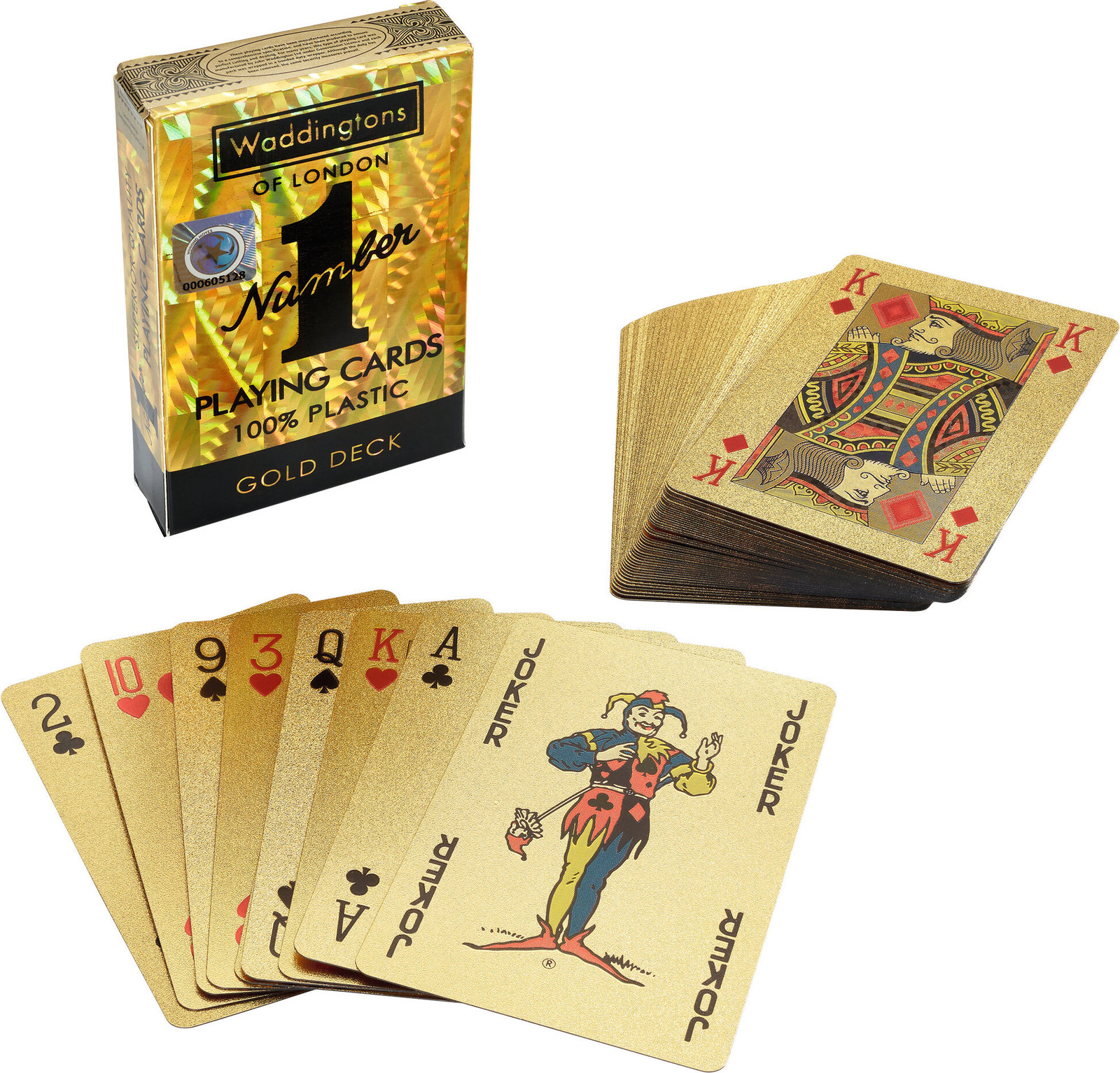 Waddingtons Nummer 1 Spielkarten Gouden Editie Pokerkaarten
