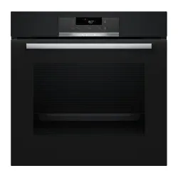 HBA171BB3 Backofen 60cm Schwarz AutoPilot10 Pyrolyse 5Heizarten TouchControl