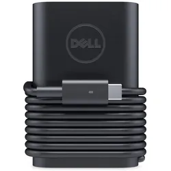 Dell PSU Power Adapter 45W USB-C(EU (45 W), Notebook Netzteil, Schwarz