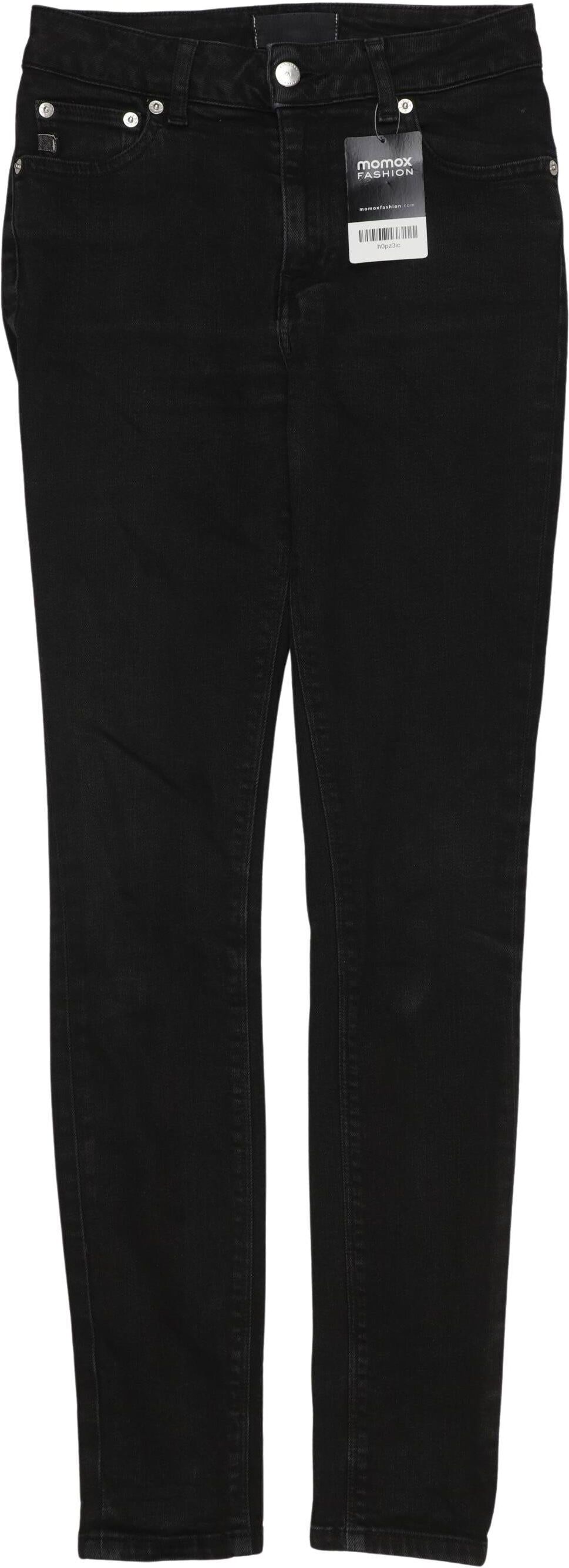 Mud Jeans Damen Jeans, Schwarz, Gr. W25, Baumwolle / Elasthan - Second Hand