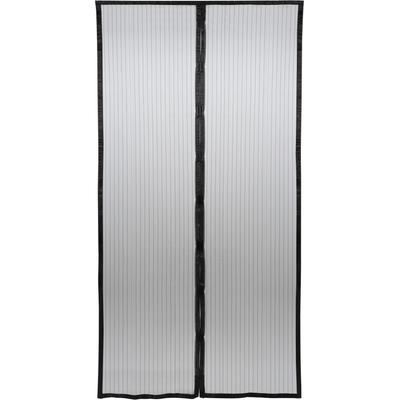 Insektenschutz-Vorhang GARDINIA "Insektenschutz Magnetvorhang", schwarz, B:110cm H:220cm, Insektenschutzgitter, inkl. 9 Magneten zur Schließung