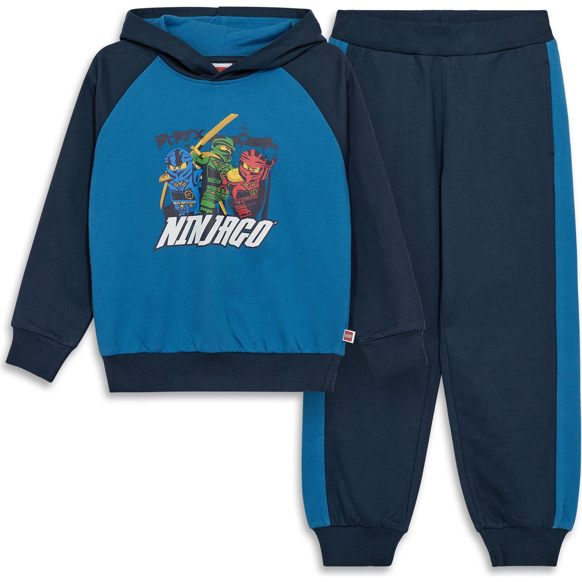 LEGO® kidswear LWSIAN 605 - Hooded Sweat SET dark navy (590) 104 60-1101-1539-590-104