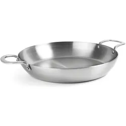 Lacor FERRUM Paellapfanne aus Eisen mit hitzebeständigen Griffen 40 cm