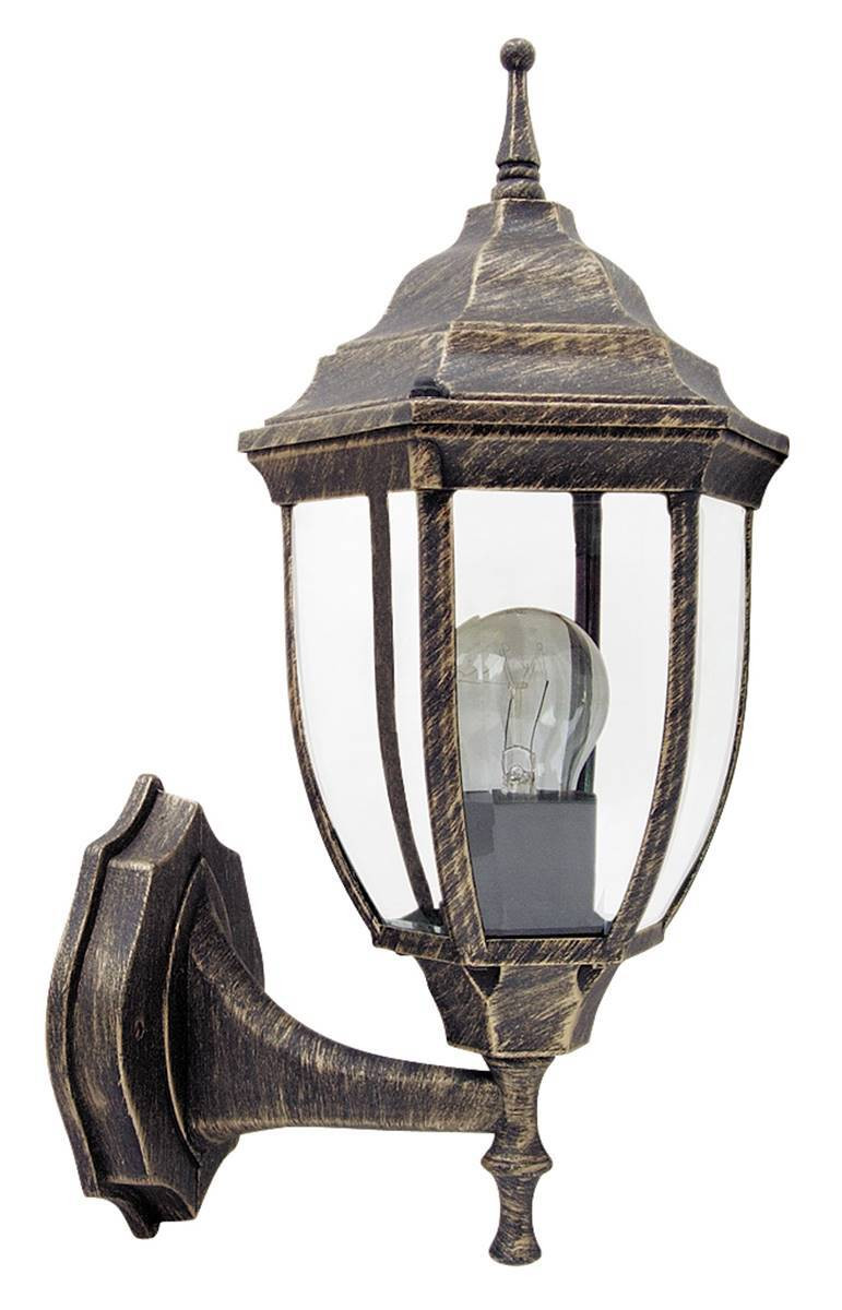 Rabalux Nizza Buitenwandlamp, Goud, Klassiek Design, E27, IP43, 36 cm
