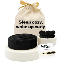 lotta curls Lockenband Set Royal Black