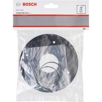 Grundplatte rund, für Kantenfräse GKF 600, Aufsatz schwarz