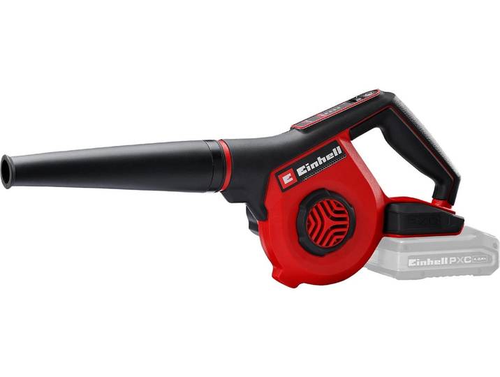 Akku-Laubbläser EINHELL TE-CB 18/270 Li Akku, mit Zubehör , rot (bunt), Laubsauger, Akku-Laubbläser
