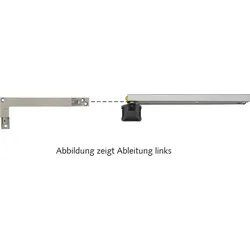 Kippflügelbeschlag AK-210/AK-300 mit breitem Horizontalgetriebe
