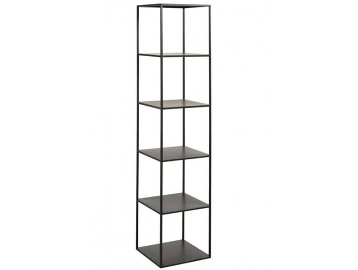 Étagère 6 Niveaux en Métal  Lovra  180cm Noir