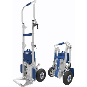 DM-System Sackkarre ZW7170GFC, klappbar elektrisch, Vollgummireifen, Tragkraft 170kg, Treppensteiger
