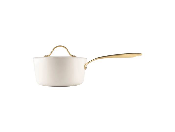 Heirol Casserole avec couvercle Heirol Royal Pearl Ø18 cm Blanc-or