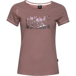Chillaz, Damen, Sportshirt, Gandia Nature Flow (XL), Braun, Rot, XL