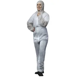 MCD Medical Care Dental GmbH Nitras PP-Schutzoverall | weiß | Gr. XXL | 50 Overalls