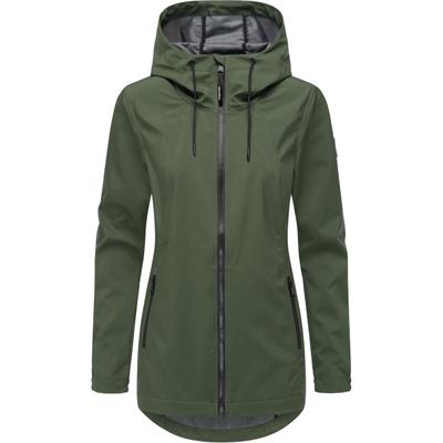 Kurzmantel RAGWEAR "Zuzka Sport", Damen, Gr. L (40), grün (olivgrün), Obermaterial: 100% Polyester. Innenfutter: 100% Polyester, Basic, tailliert Po-bedeckend, hoch geschlossener Ausschnitt, Ärmel ohne Ärmelschlitz elastischer Bund mit...