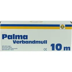 PALMA Verbandmull 80 cm 10 m zickzack Lagen 1 St