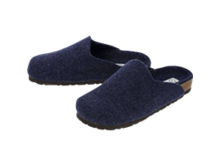 ESMARA® Sabots en feutre homme (bleu foncé, 41)