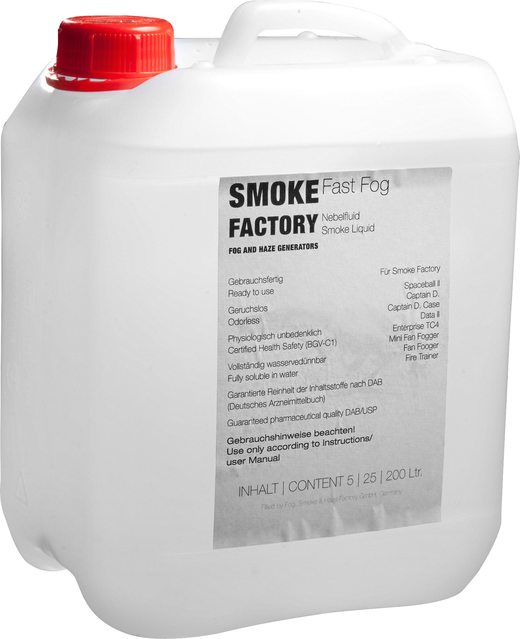 Smoke Factory Spezialfluid Fast Fog 5l