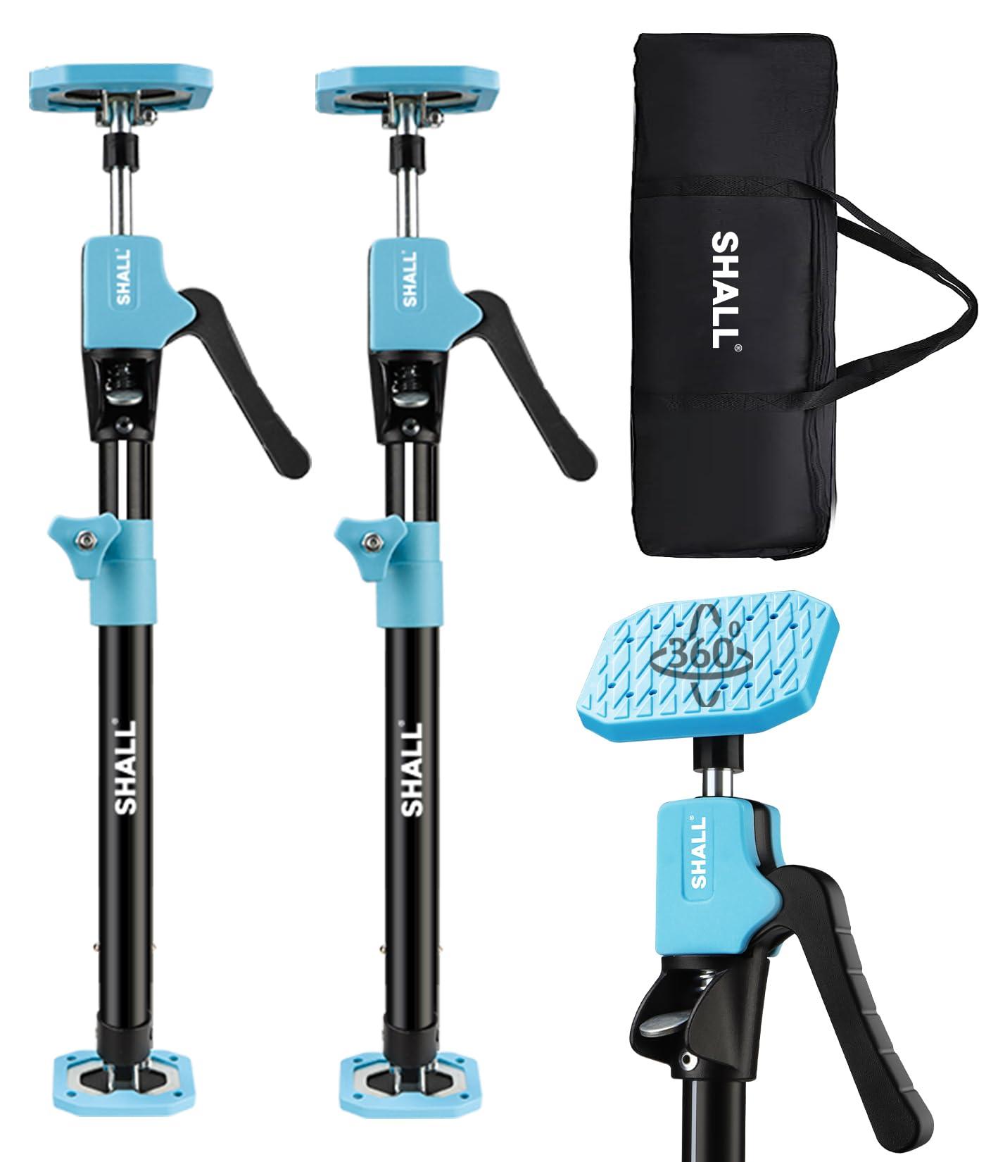 Nordic-Walking-Stöcke, Teleskopisch - Türkis - Legierter Stahl - 18,5 Zoll - Tragfähigkeit 70 kg