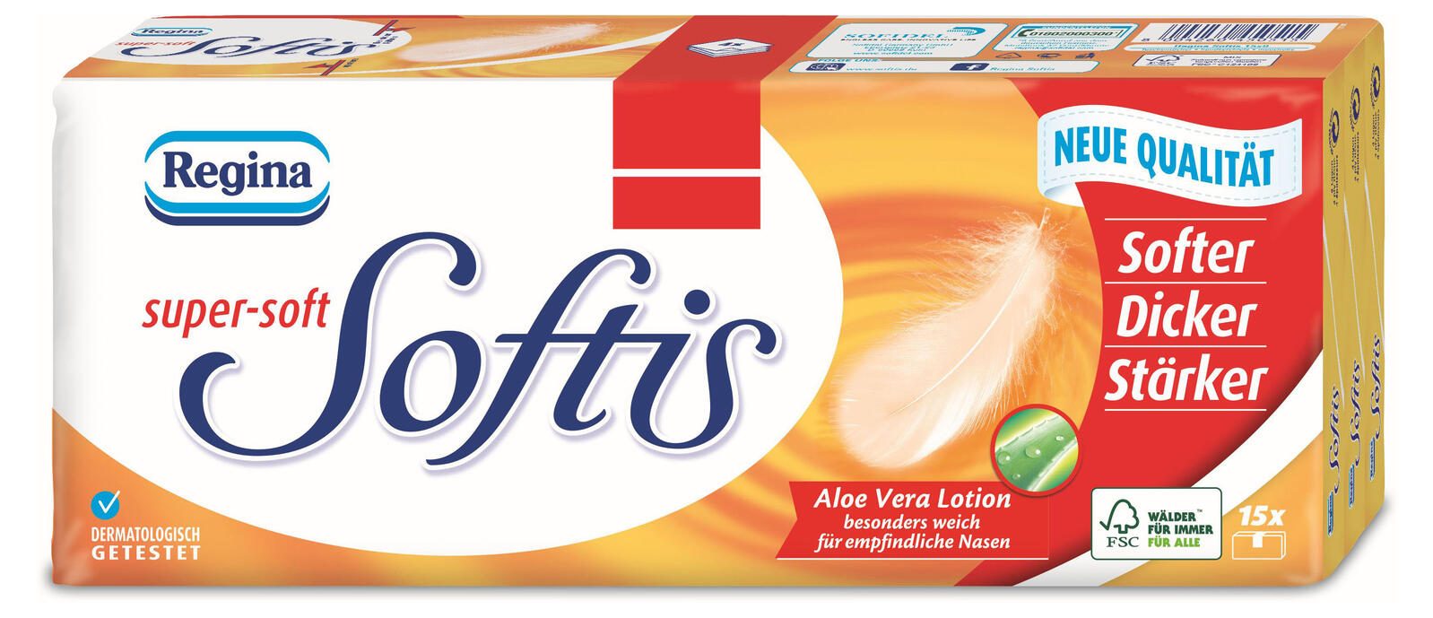Softis Taschentücher Aloe Vera 4-lagig 340421