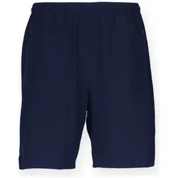 Finden & Hales, Herren, Sporthose, Adult's Stretch Sports Shorts (M), Blau