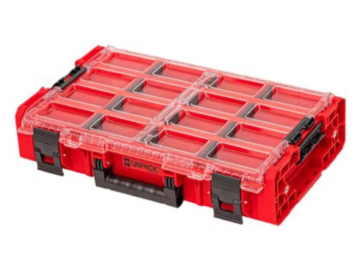 Qbrick System One Organizer XL 2.0 Long Bin Red Ultra HD