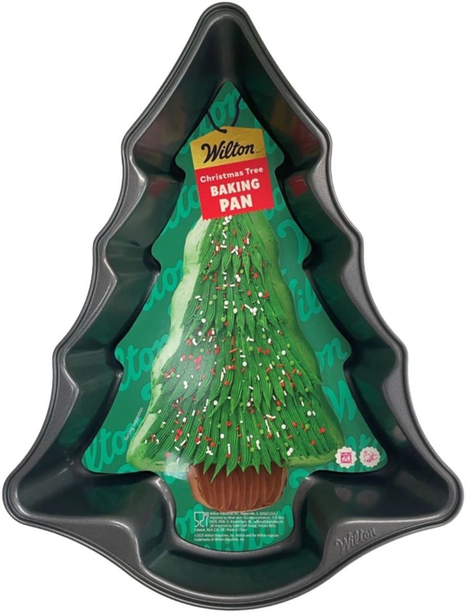 Wilton Kerstboom Bakvorm - Cakevorm en Taartvorm - 37,5 x 23 cm