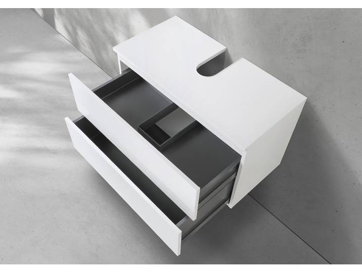 Universal Waschtischunterschrank Intarbad Deluxe nach Maß mit 2 Auszügen