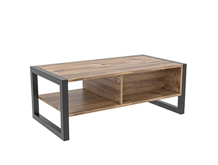 WELL HOME MOBILIARIO & DECORACIÓN Couchtisch mit Metallstruktur von Wellhome.