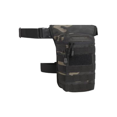 Gürteltasche BRANDIT "Brandit Accessoires side kick bag No.2", Gr. onesize, grau (schwarzcamo), Polyester, unifarben, Taschen Gürteltasche