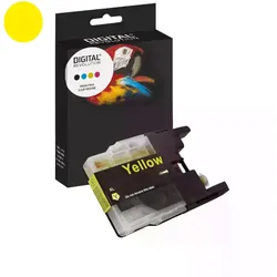 Digital Revolution Reinigungspatrone kompatibel mit Brother LC-1240Y yellow