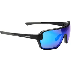 Swiss Eye, Herren, Sportbrille, M-Cover 4 (black matt smoke BW Revo, Smoke BW Revo), Schwarz