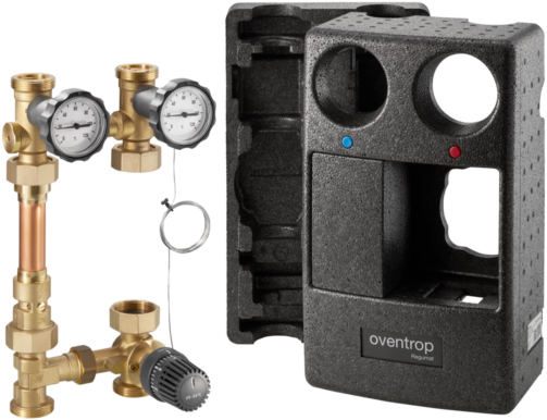Oventrop Regumat Kessel-Anbindesystem 1354070 DN 25, ohne Pumpe, ohne Pumpenkugelhahn