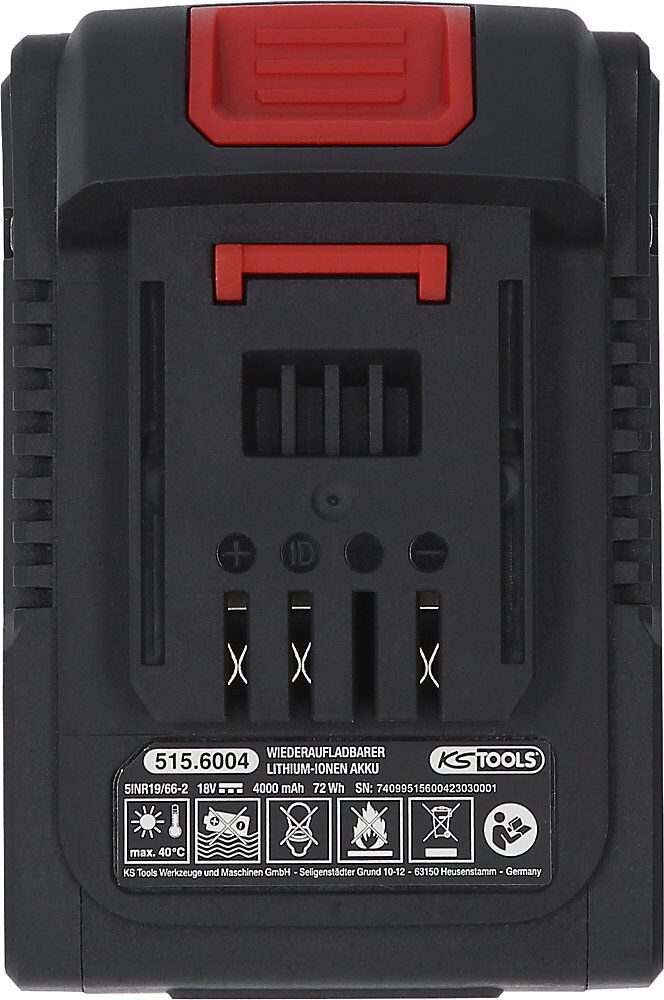 Akku, 18 V, 4 Ah KS Tools