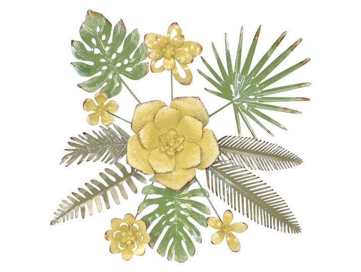 Décoration murale Ramena Métal Multicolore 67 x 67 x 5cm