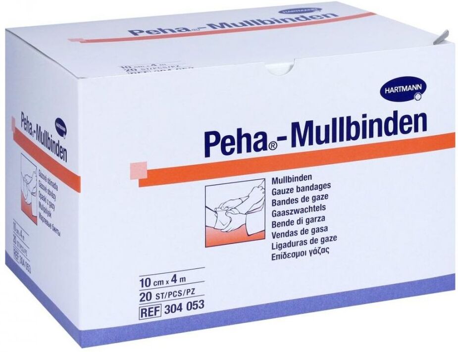 Peha-mullbinde 10 cmx4 m 20stk