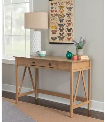 Linon Home Decor Linon Elaine Driftwood Writing Desk