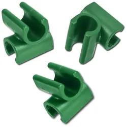 10Stück Pflanzenclips Winkelverbinder für Pflanzstäbe Ø11mm . Bradas TYLK11