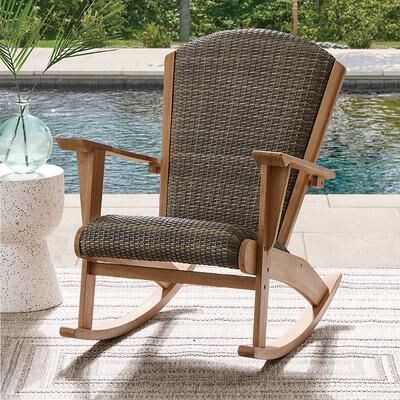 Judah Outdoor Adirondack Outdoor Rocking Chair - Grandin Road