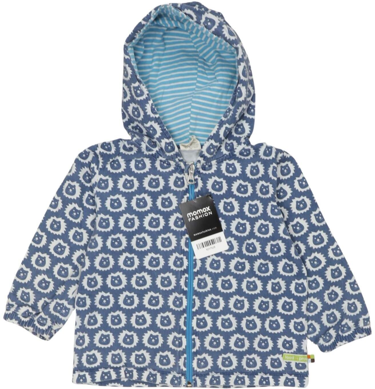 loud + proud Jungen Jacke oder Mantel, Hellblau, Gr. EU 98/104, Baumwolle - Second Hand