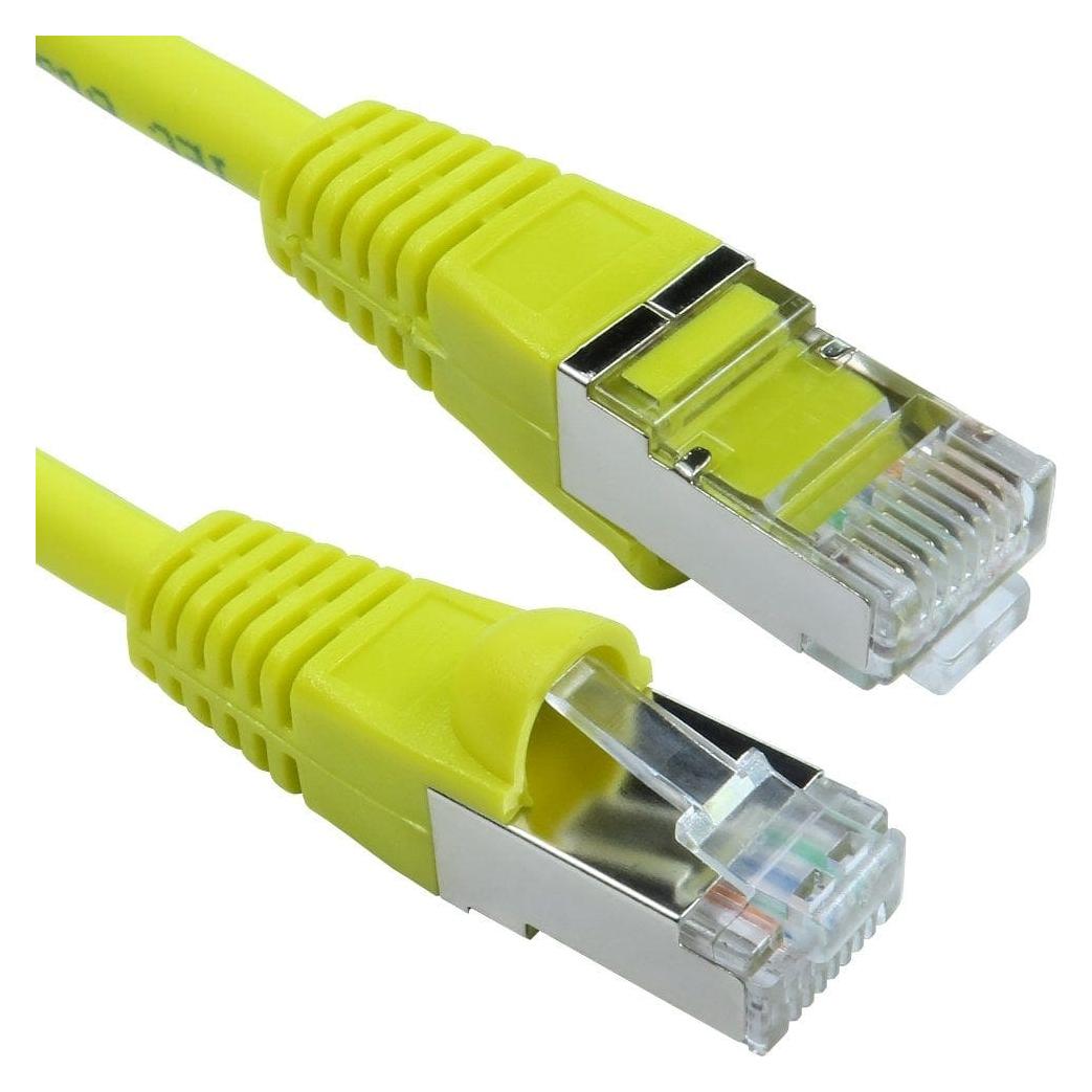 Cables Direct CDL 1.5m Cat6A Patch Cable -Yellow (CAT6a, 1.50 m) (ART-101.5Y)