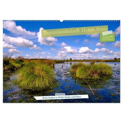 Traumlandschaft Hohes Venn (Wandkalender 2027 DIN A2 quer), CALVENDO Monatskalender