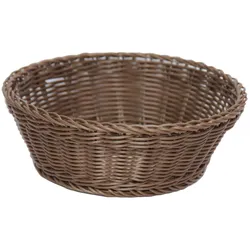 Excelsa Korb Intrecci Plastik 20x7,5x20 cm Braun