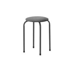 Hocker stapelbar Giovanni , grau , Maße (cm): B: 30 H: 45 T: 30.0