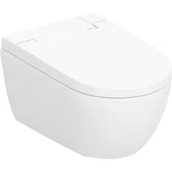 Geberit AquaClean Alba WC-Komplettanlage Wand-WC, weiß,KeraTect