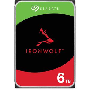 Seagate Festplatte IronWolf NAS HDD ST6000VN006, 3,5 Zoll, intern, SATA III, 6TB, OEM
