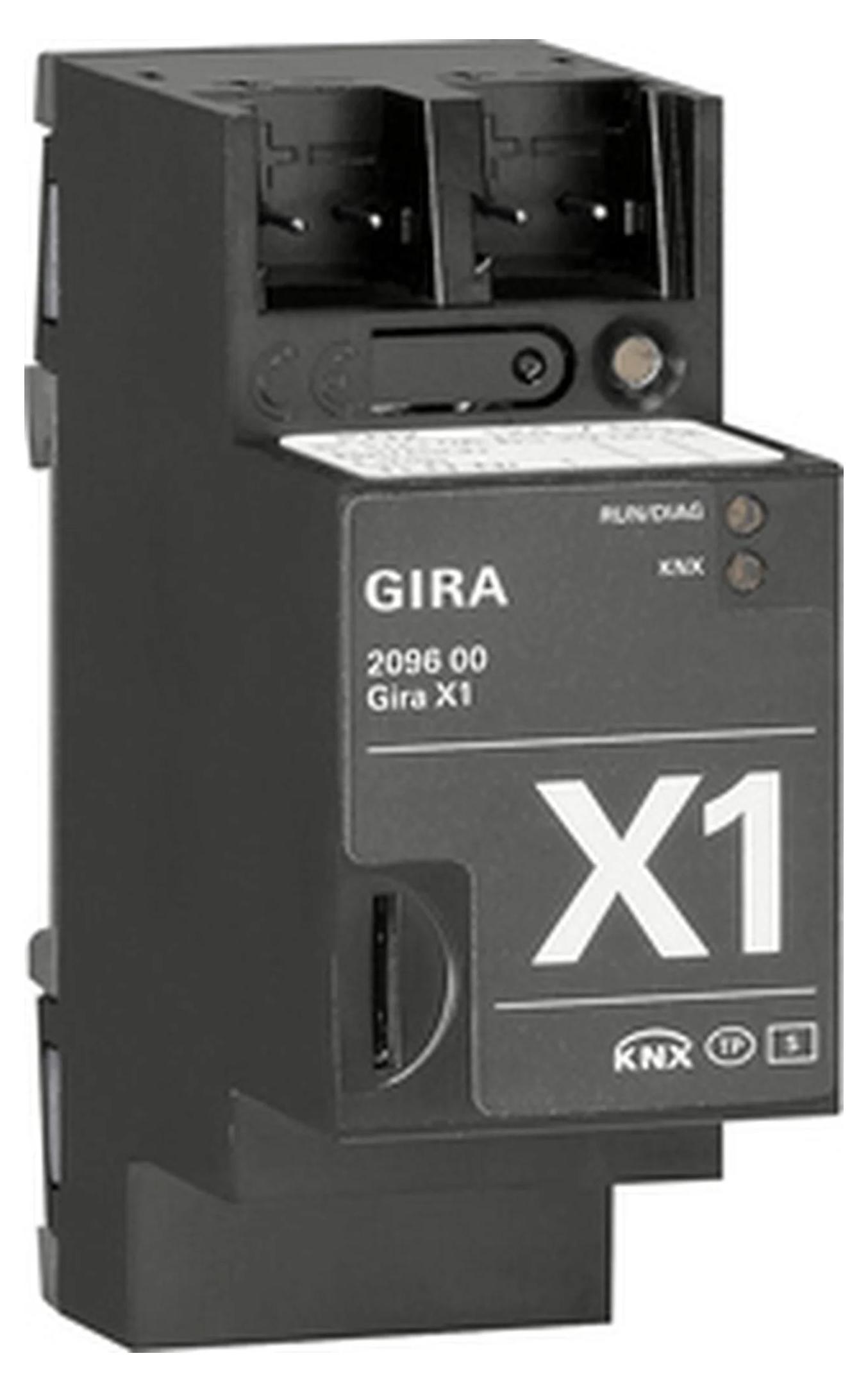 Gira Gira X1 209600 KNX-Visualisierungsserver, Logikmodul, App-Steuerung, IP20, 1 Stk.