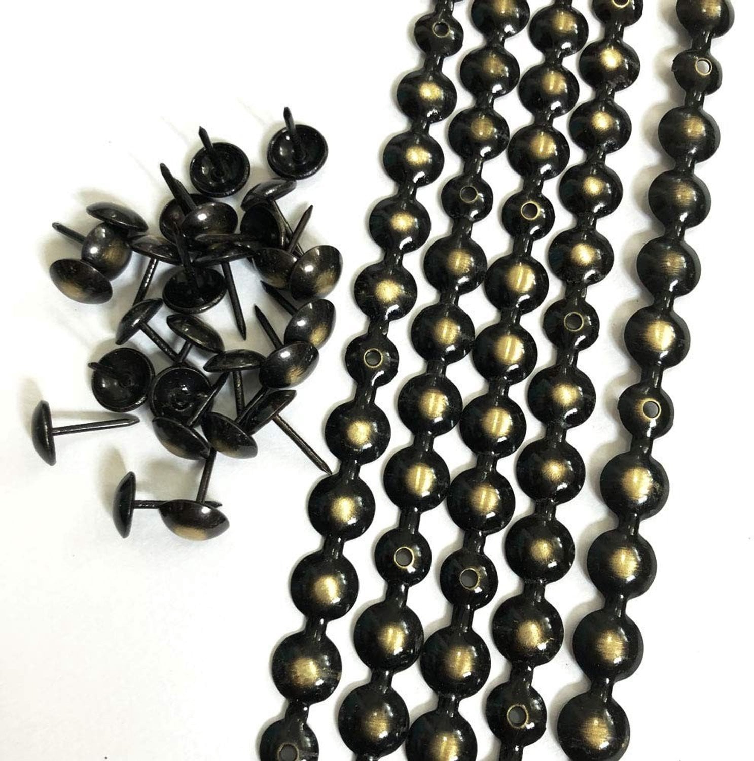 5m Bronzen Nagelstrips voor Meubels en Decoratie